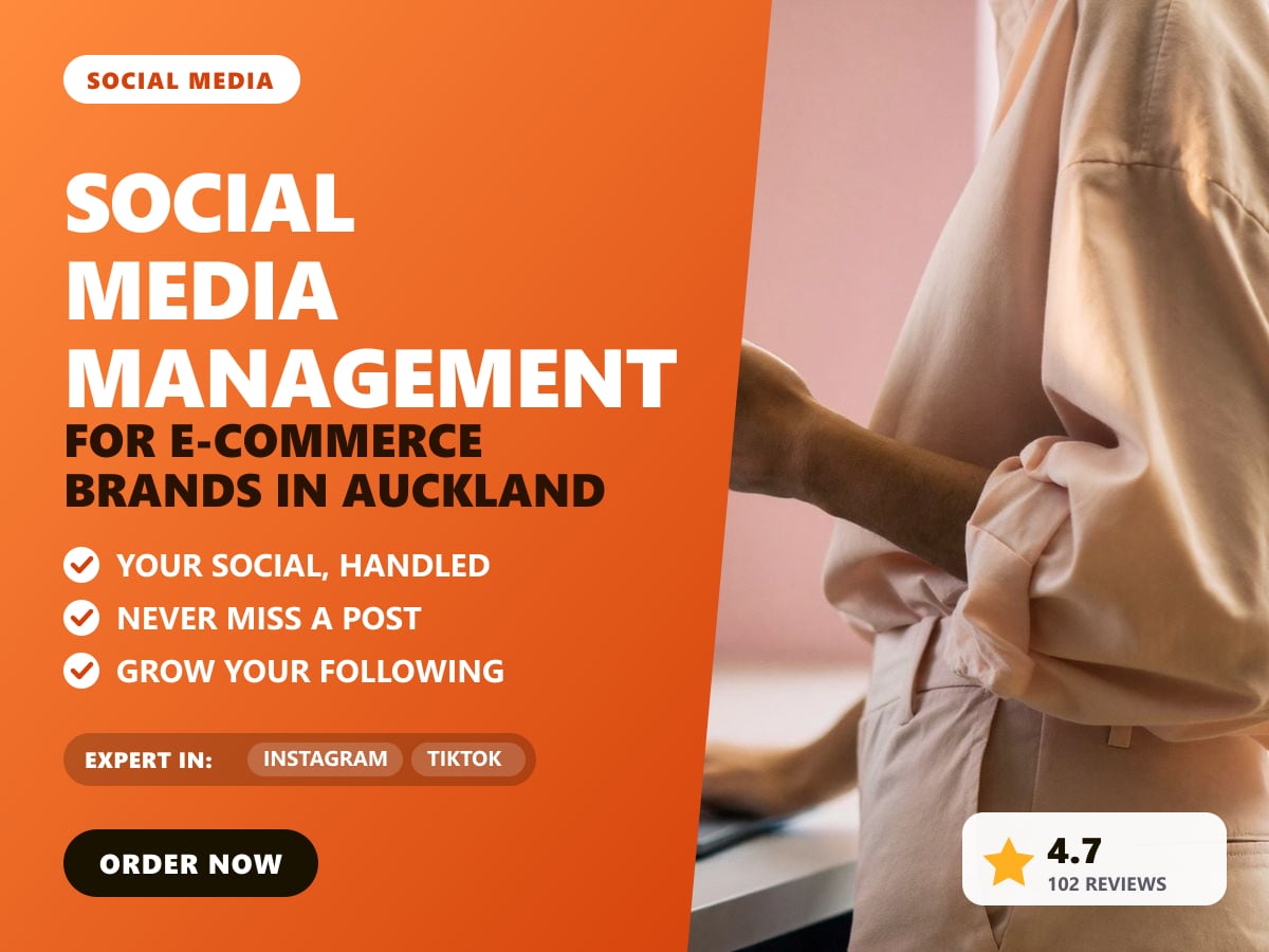 Social media management for e-commerce brands in Auckland — image 1