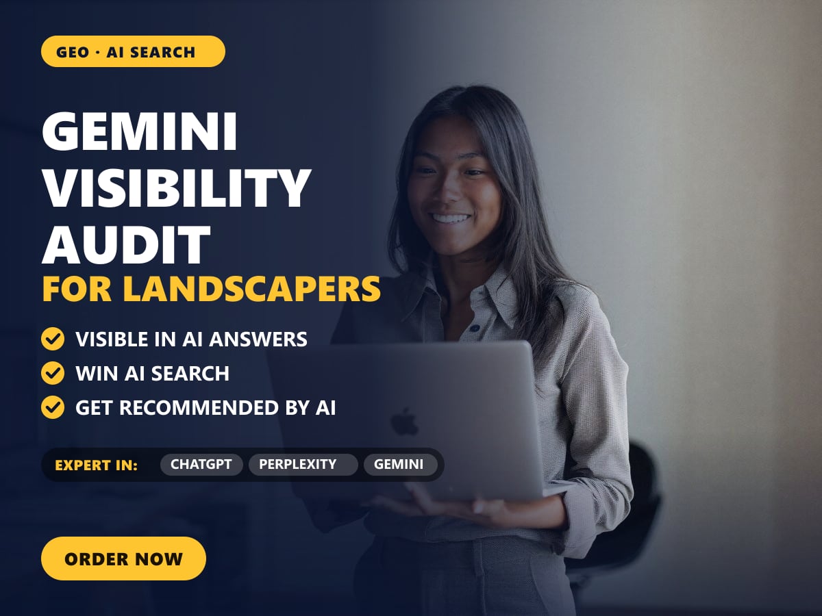 Gemini visibility audit for landscapers — image 1