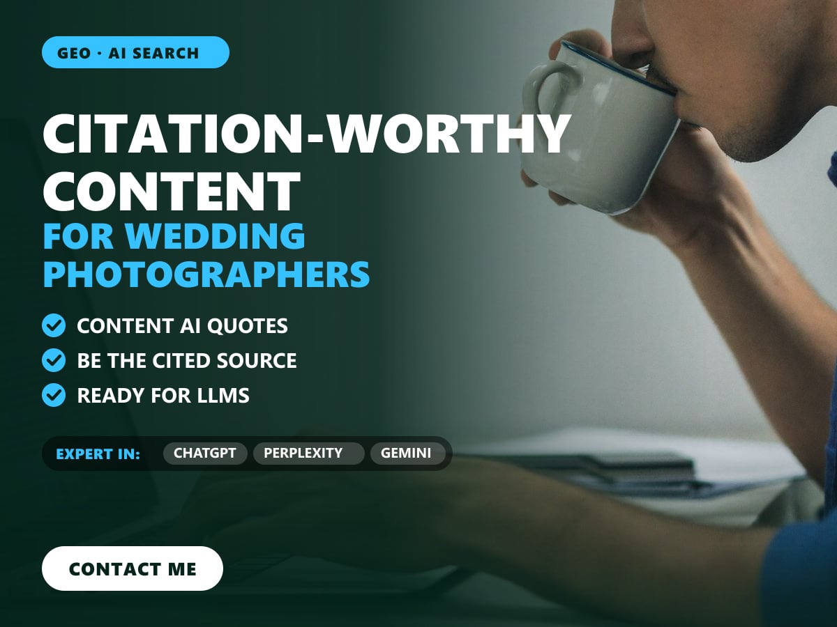 Citation-worthy content for wedding photographers — image 1