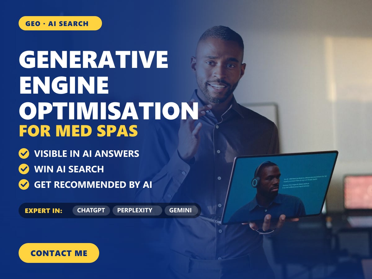 Generative engine optimisation for med spas — image 1