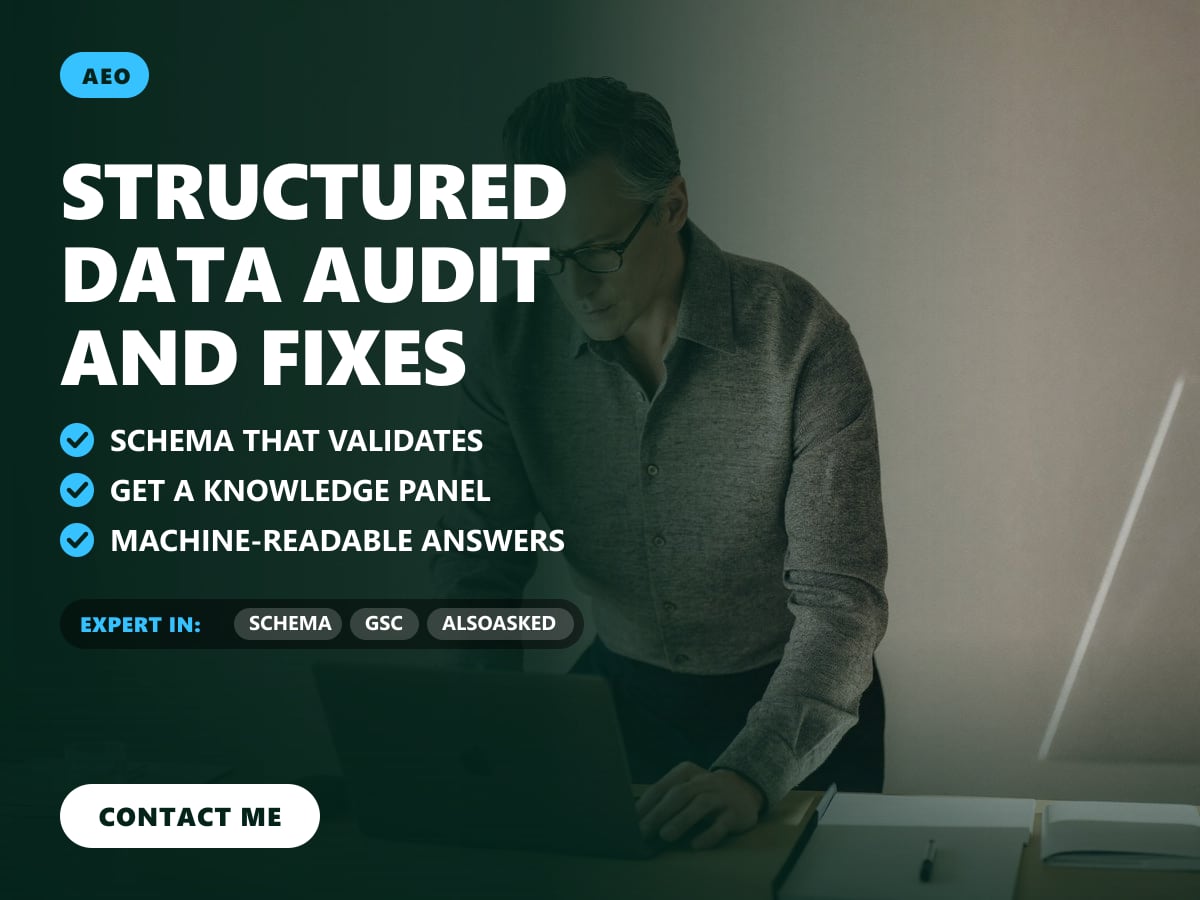 Structured data audit and fixes — image 1