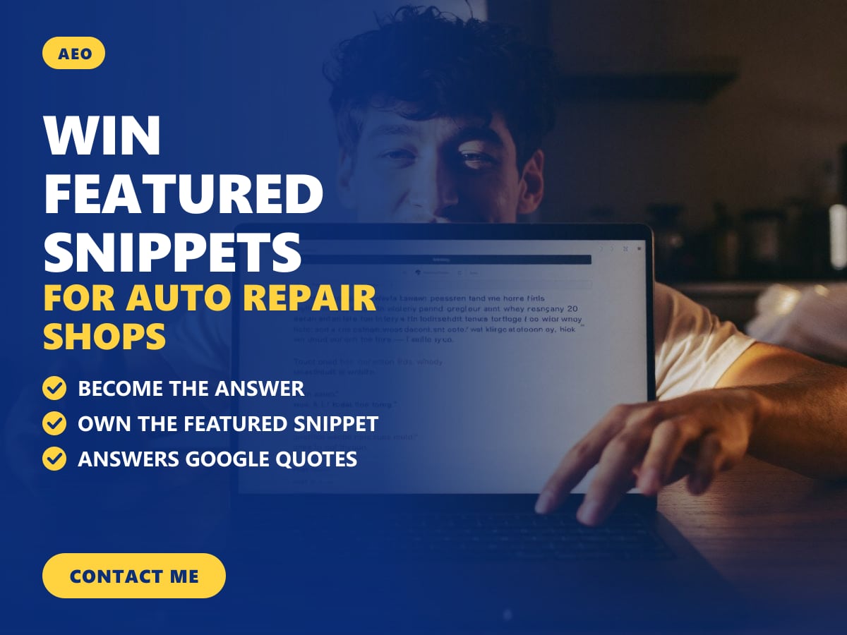Win featured snippets for auto repair shops — image 1