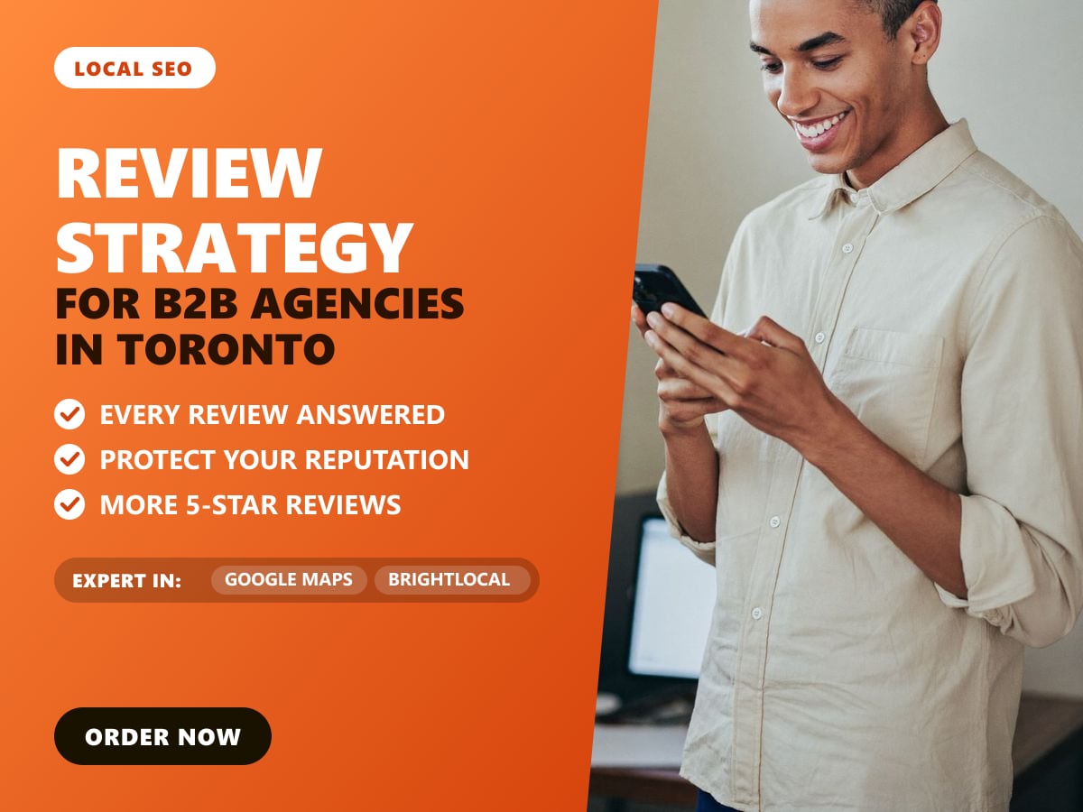Review strategy for B2B agencies in Toronto — image 1