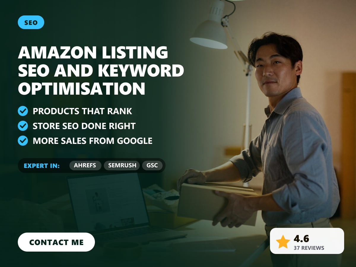Amazon listing SEO and keyword optimisation — image 1