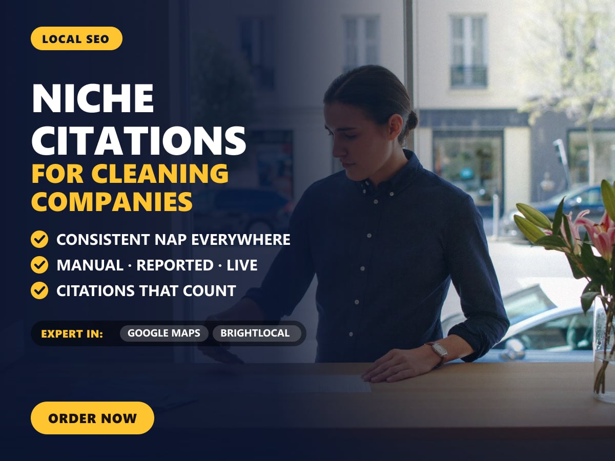 Niche citations for cleaning companies — image 1