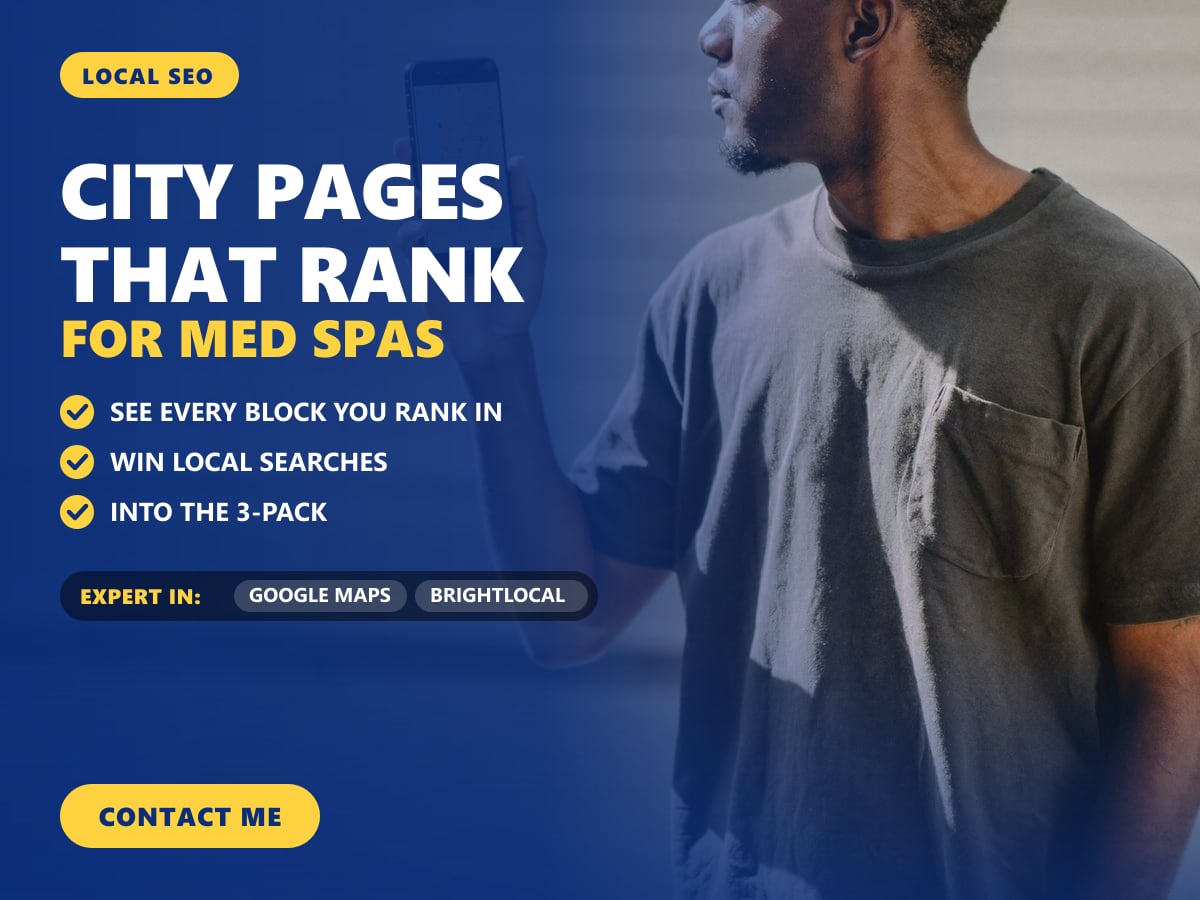 City pages that rank for med spas — image 1