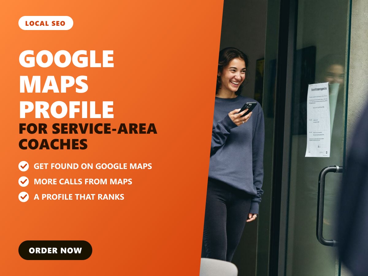 Google Maps profile for service-area coaches — image 1