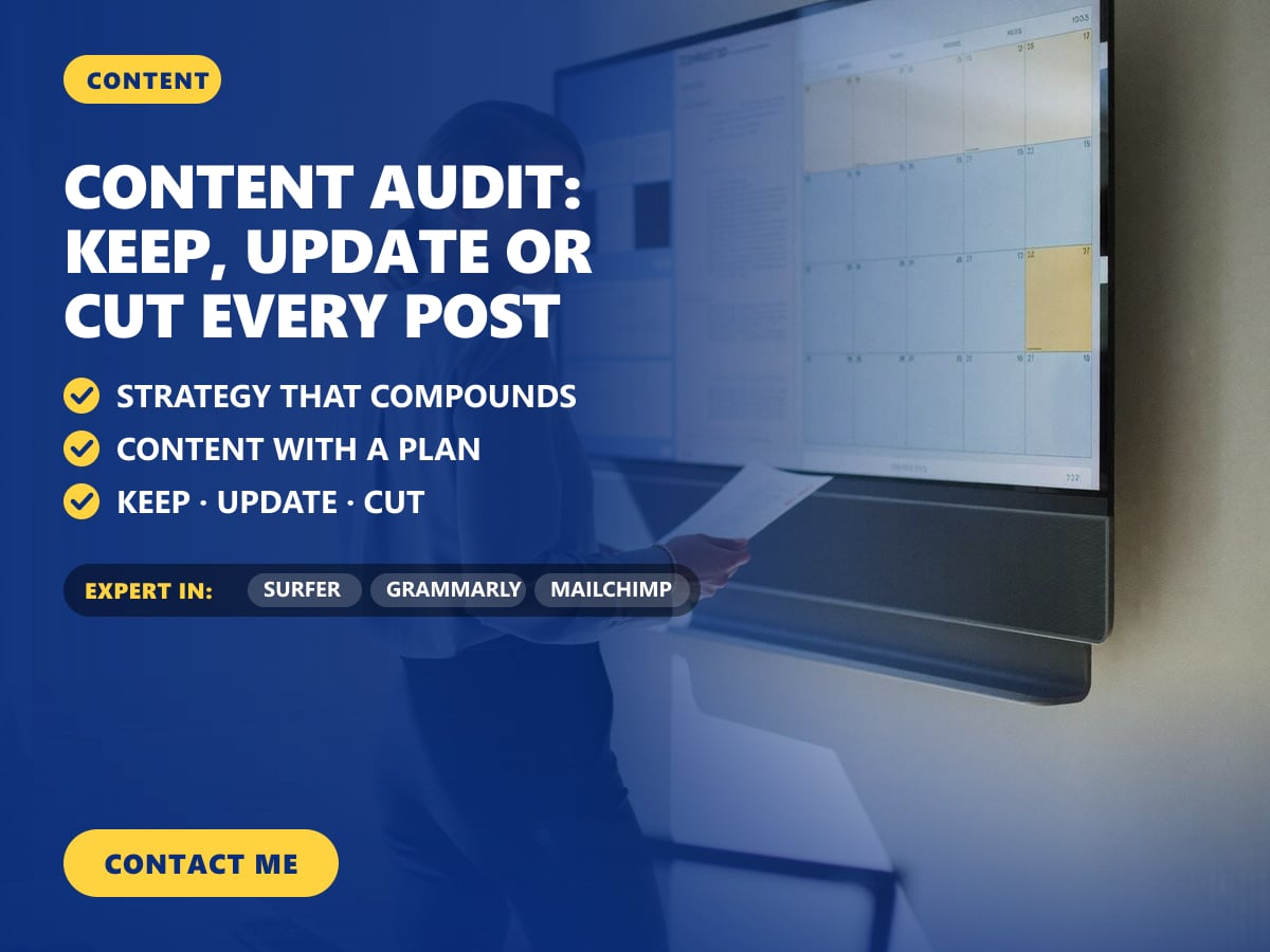 Content audit: keep, update or cut every post — image 1