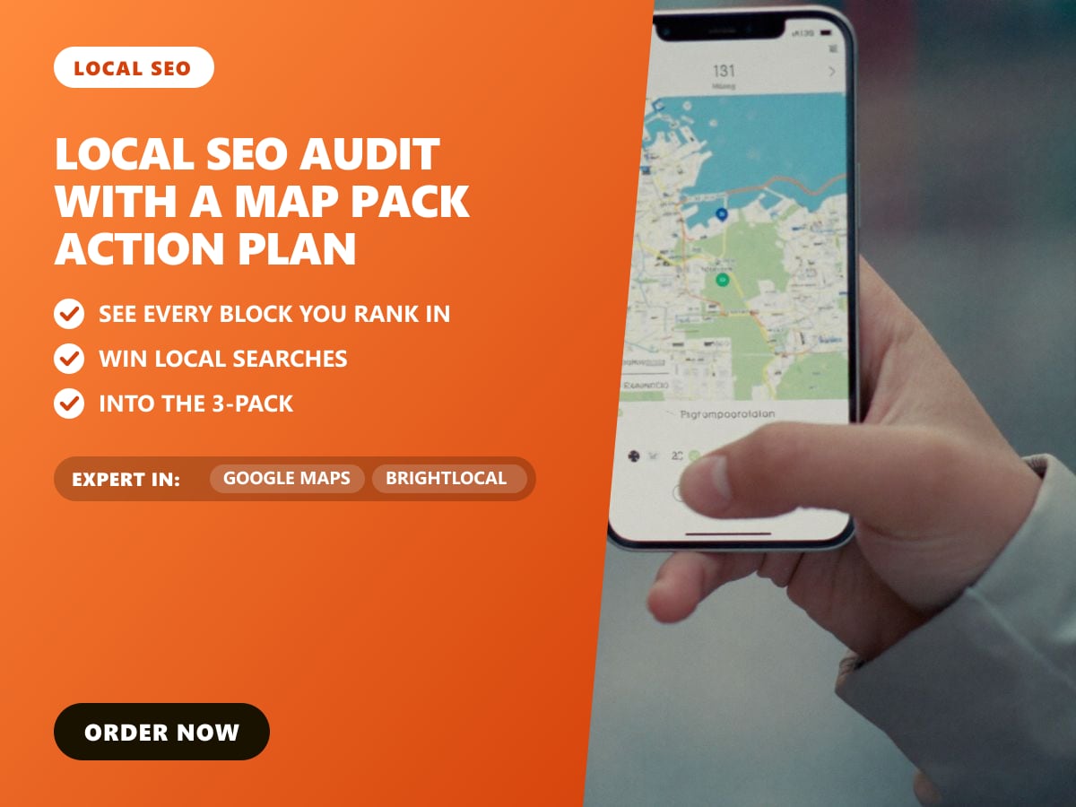 Local SEO audit with a map pack action plan — image 1
