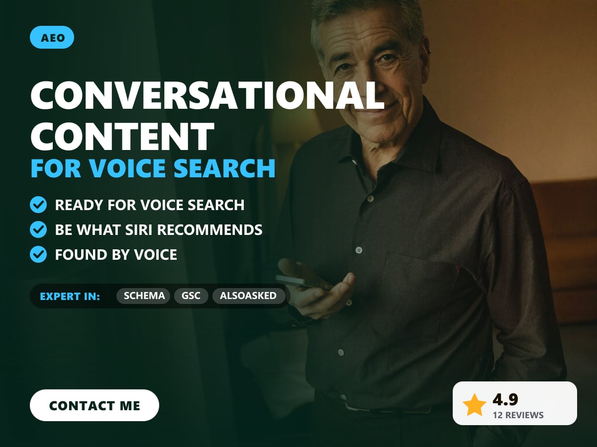 Conversational content for voice search — image 1