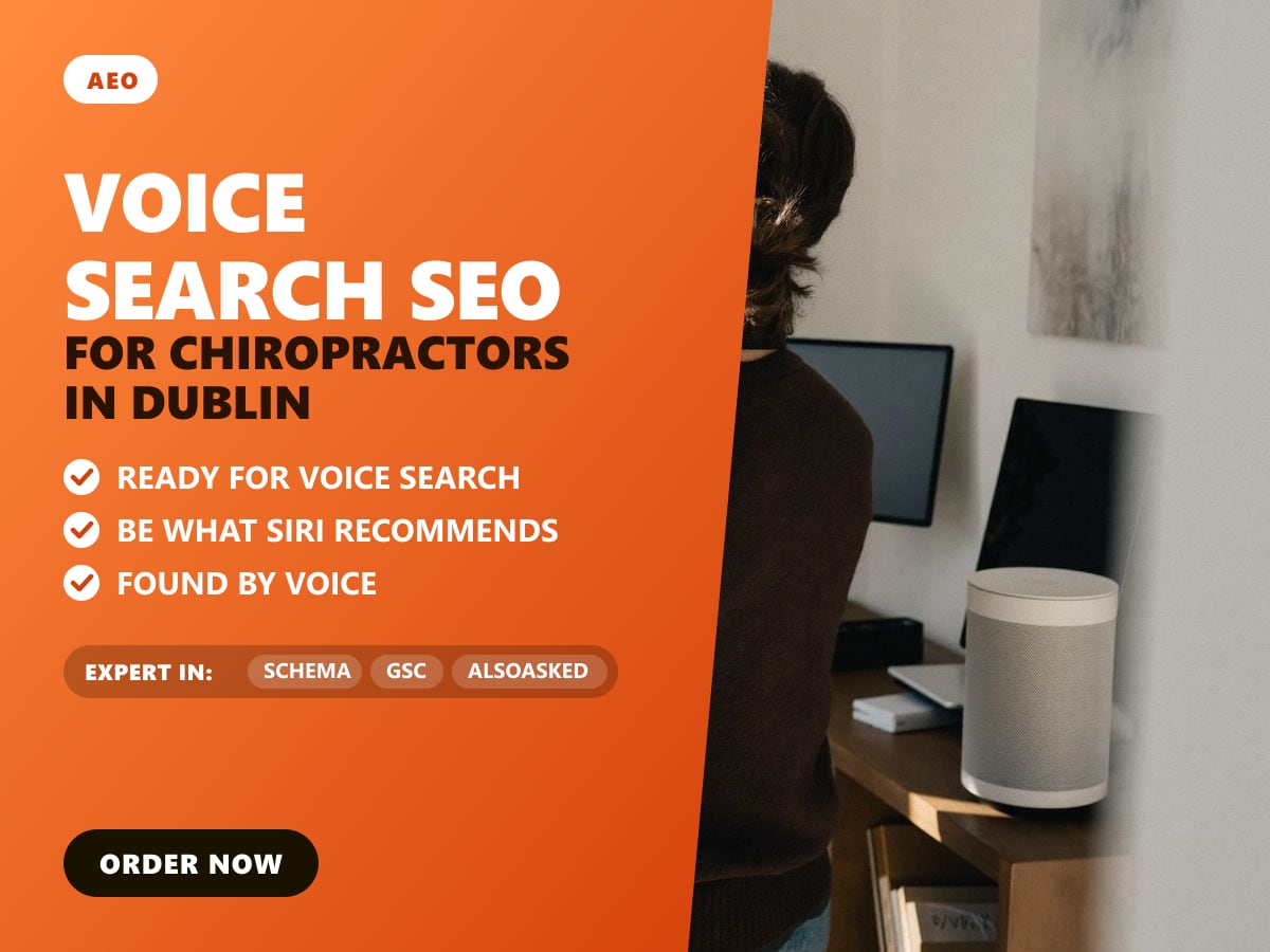 Voice search SEO for chiropractors in Dublin — image 1
