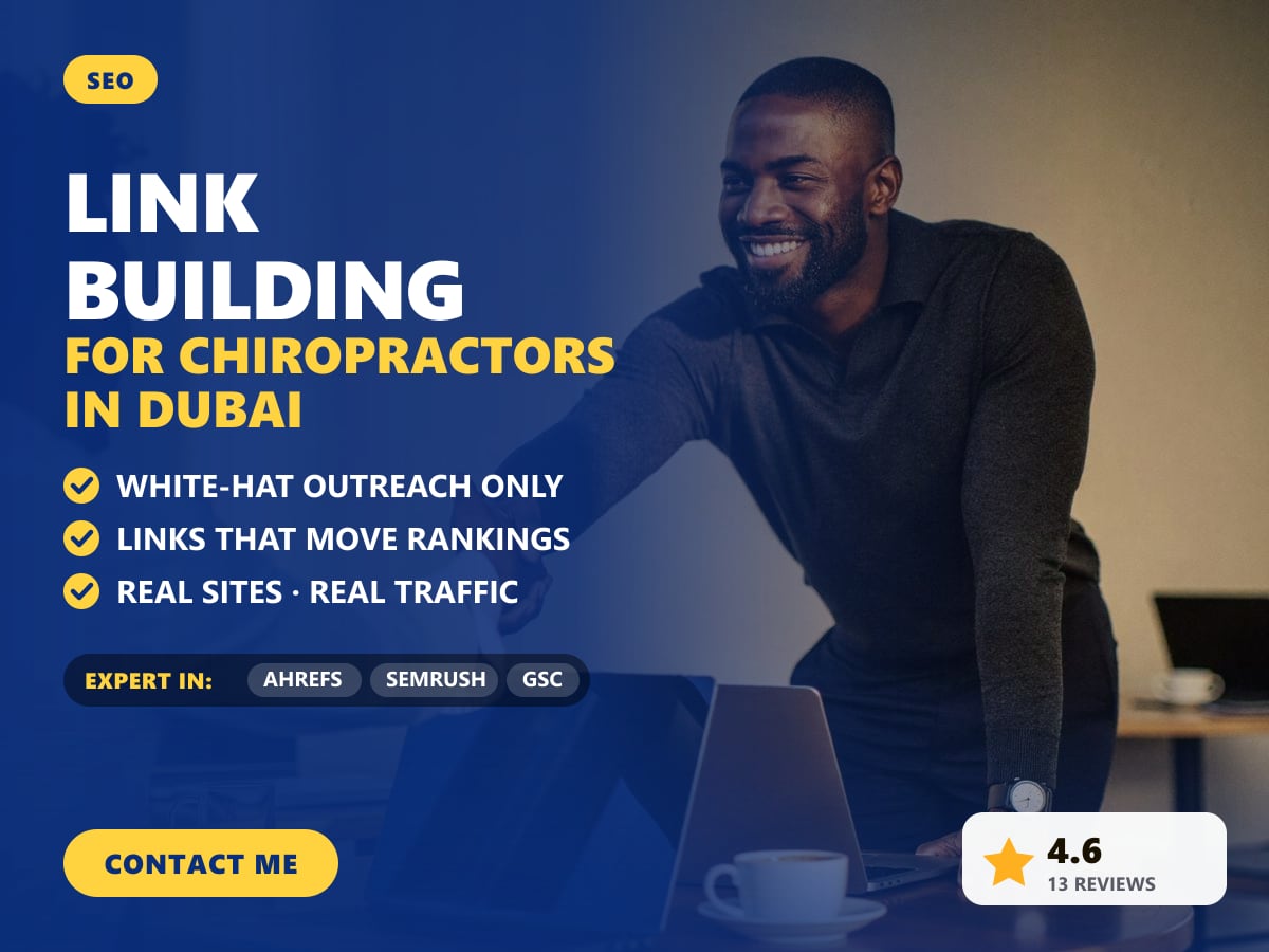 Link building for chiropractors in Dubai — image 1