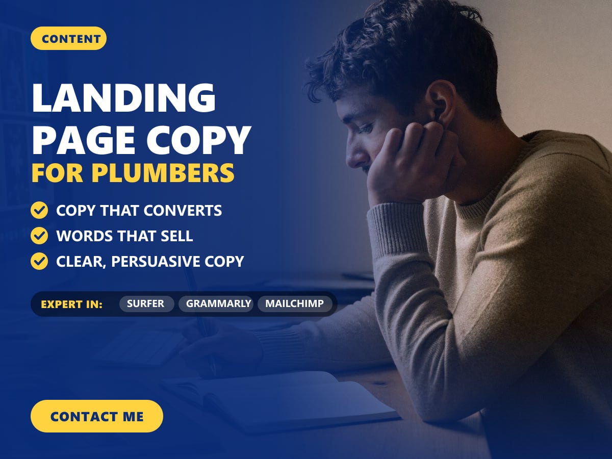 Landing page copy for plumbers — image 1