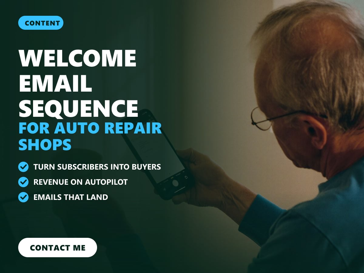 Welcome email sequence for auto repair shops — image 1