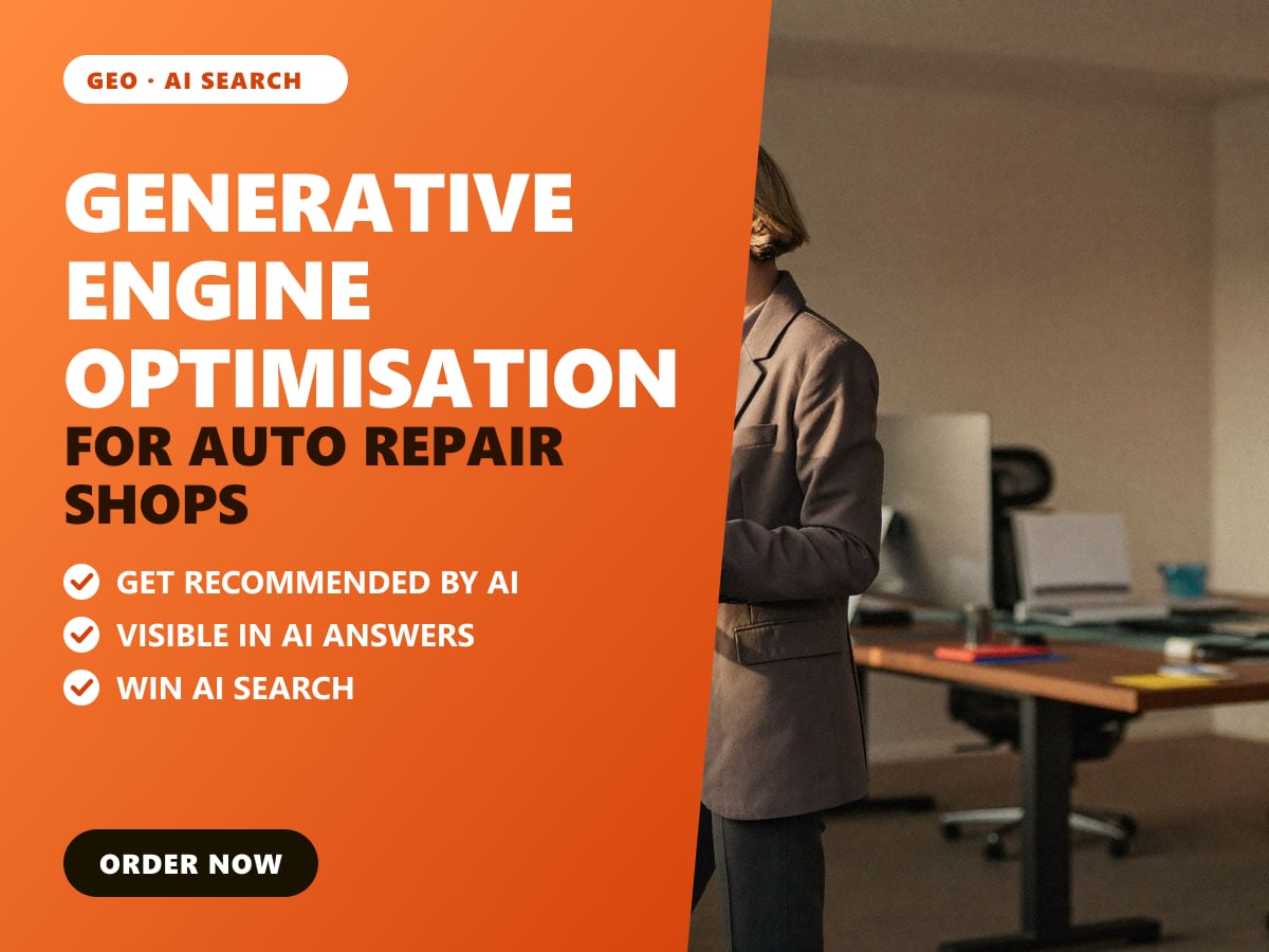 Generative engine optimisation for auto repair shops — image 1