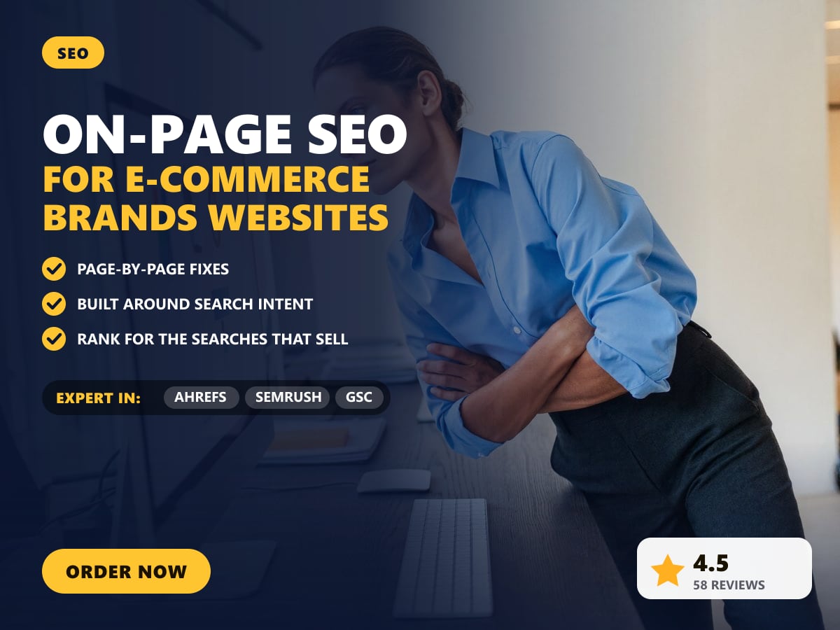 On-page SEO for e-commerce brands websites — image 1
