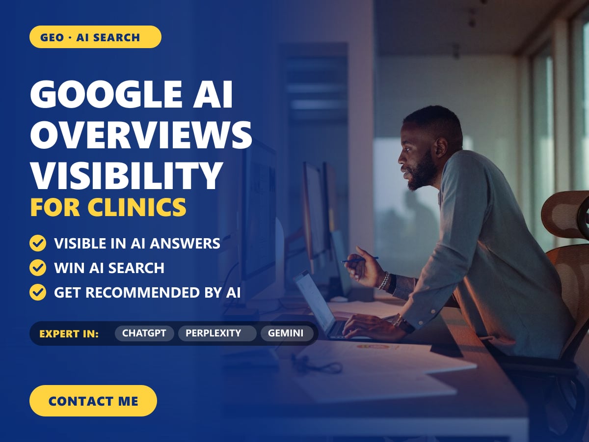 Google AI Overviews visibility for clinics — image 1