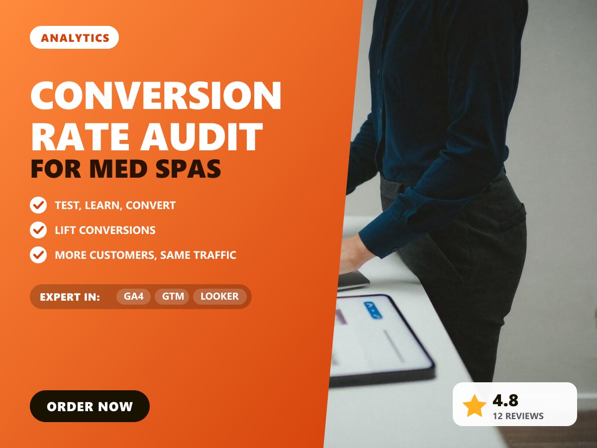 Conversion rate audit for med spas — image 1