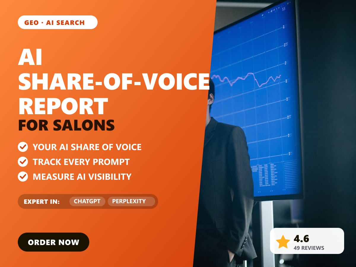 AI share-of-voice report for salons — image 1