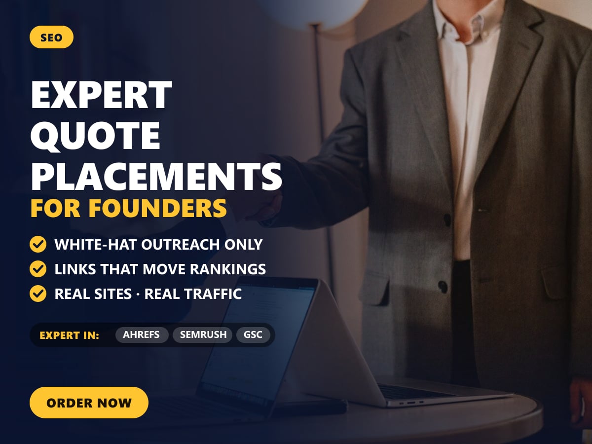 Expert quote placements for founders — image 1