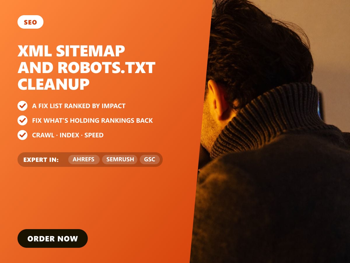 XML sitemap and robots.txt cleanup — image 1