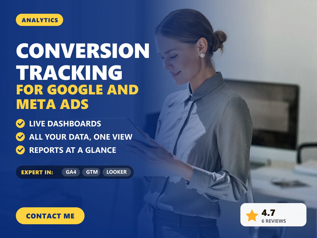 Conversion tracking for Google and Meta ads — image 1