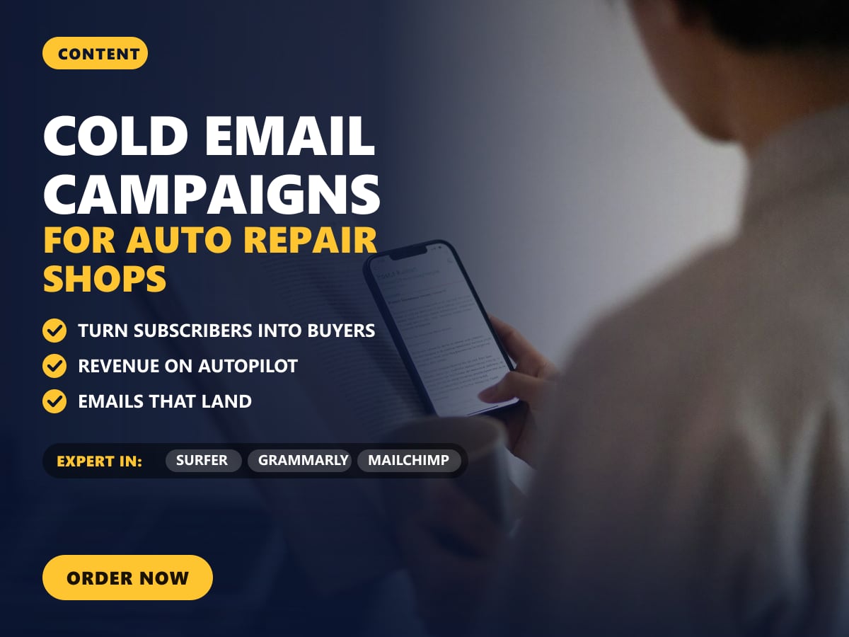 Cold email campaigns for auto repair shops — image 1