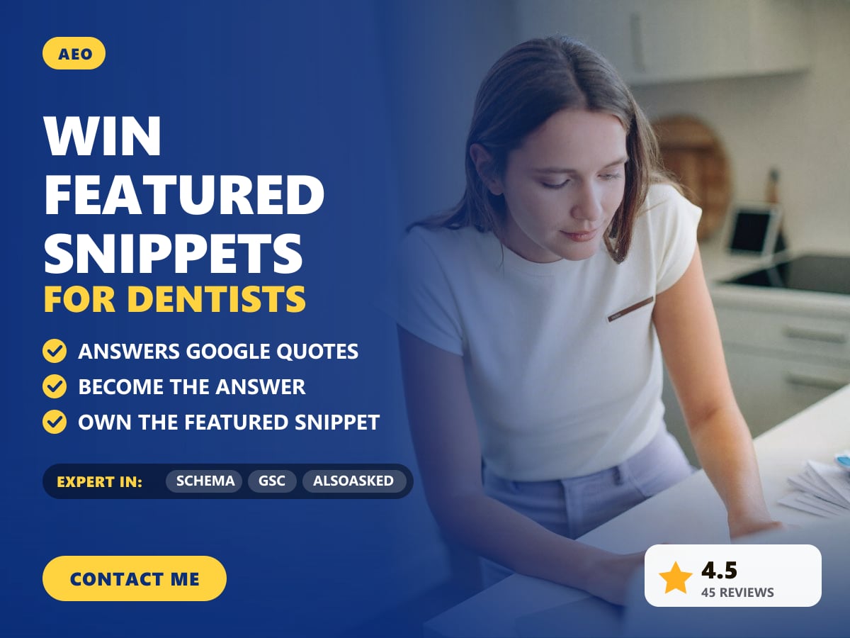 Win featured snippets for dentists — image 1