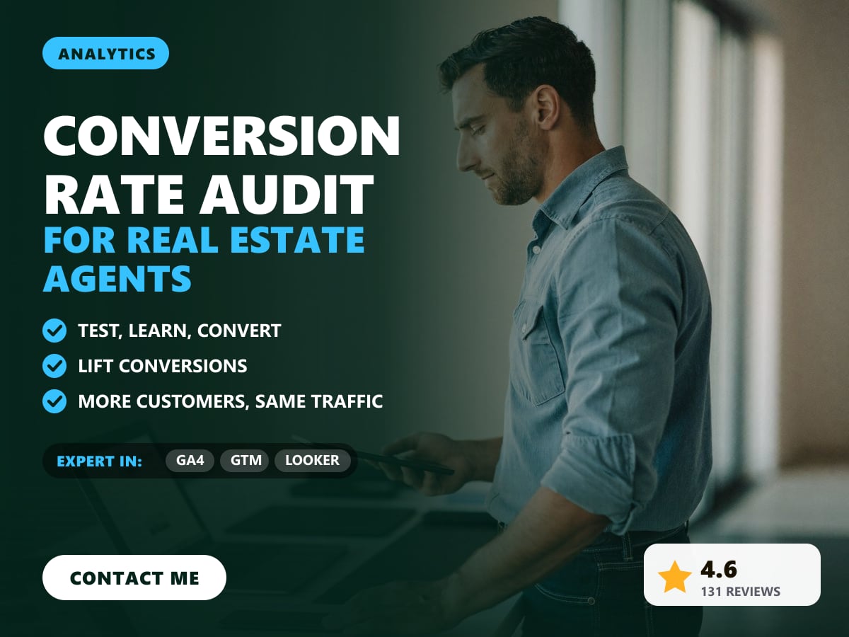 Conversion rate audit for real estate agents — image 1