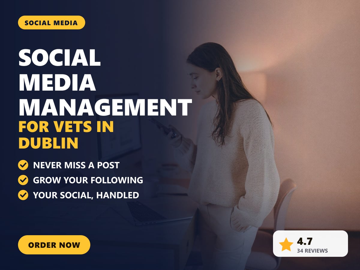 Social media management for vets in Dublin — image 1