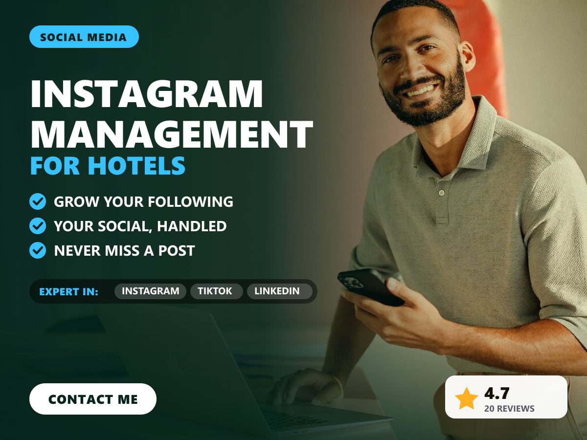Instagram management for hotels — image 1