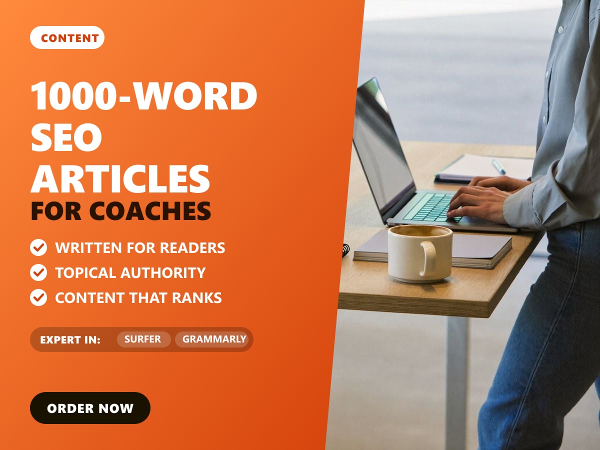 1000-word SEO articles for coaches — image 1