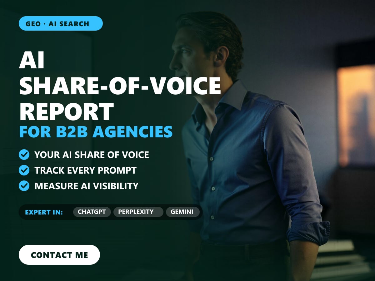 AI share-of-voice report for B2B agencies — image 1