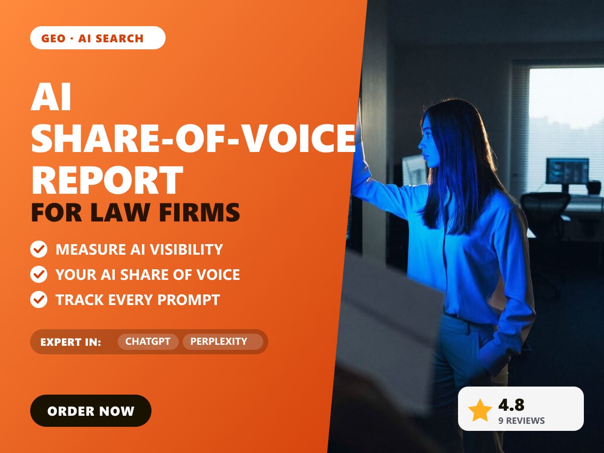 AI share-of-voice report for law firms — image 1