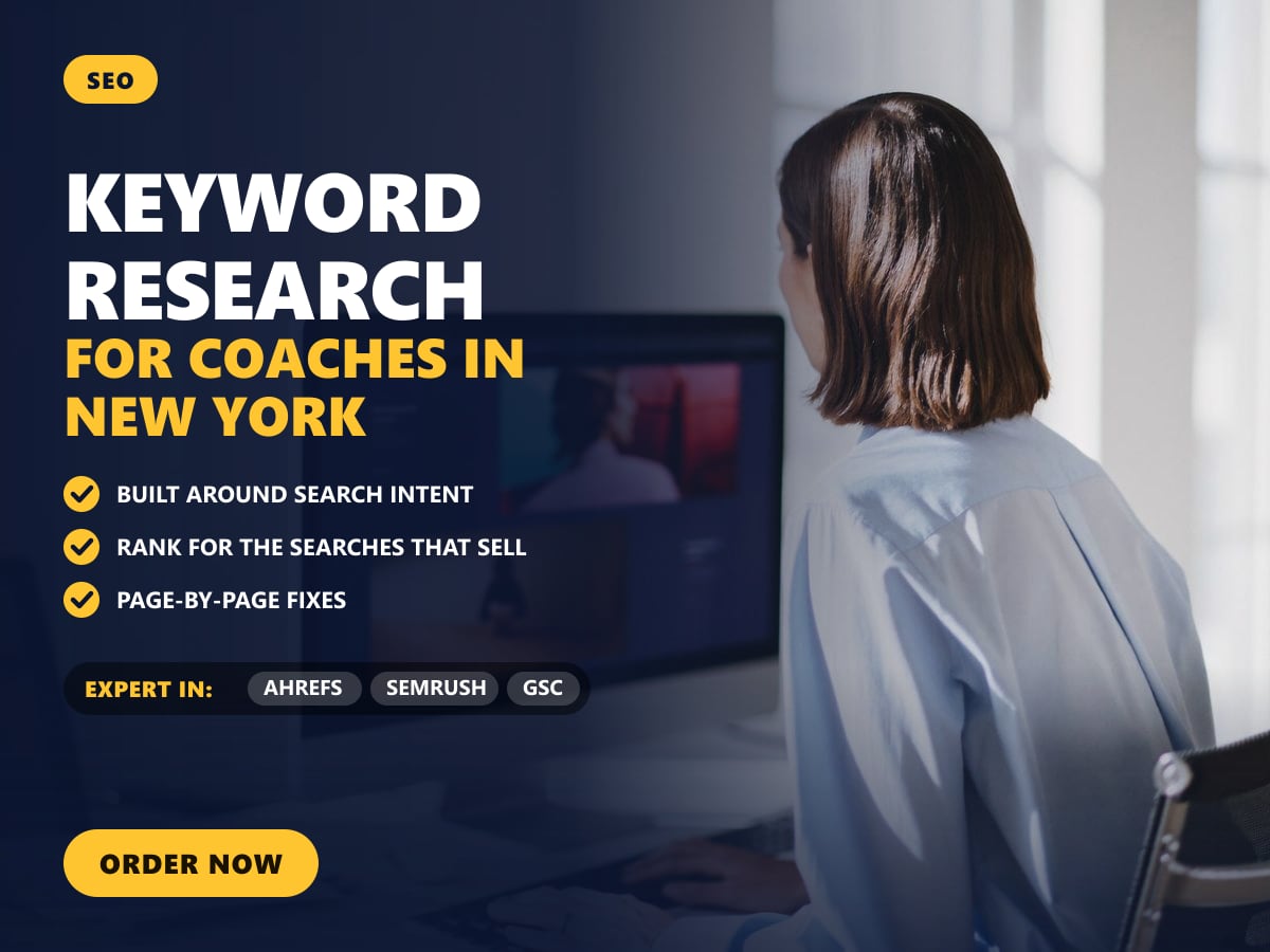 Keyword research for coaches in New York — image 1