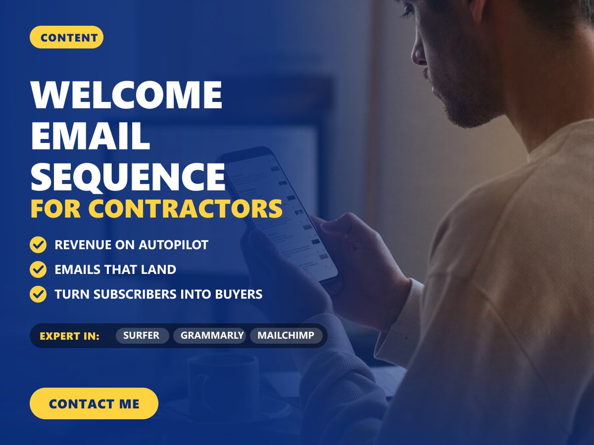 Welcome email sequence for contractors — image 1
