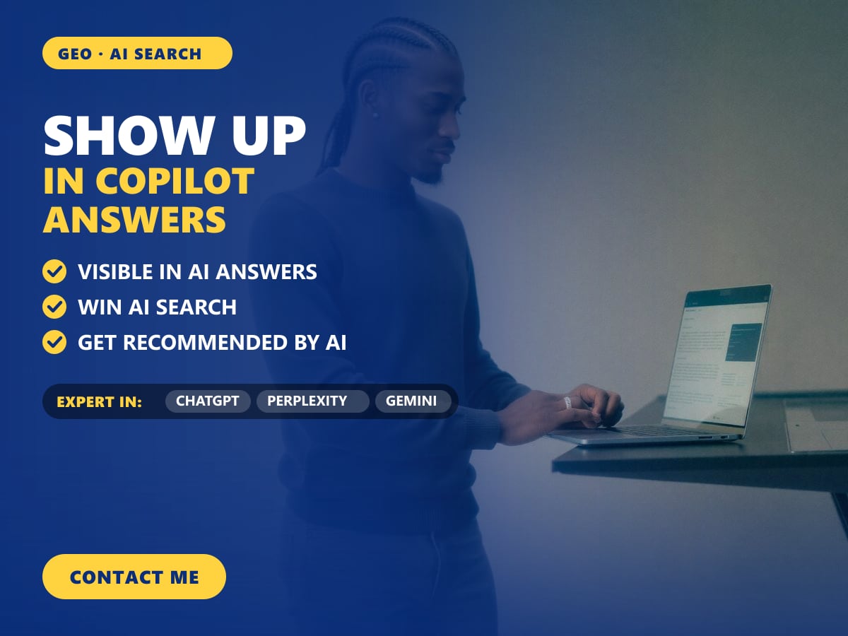 Show up in Copilot answers — image 1