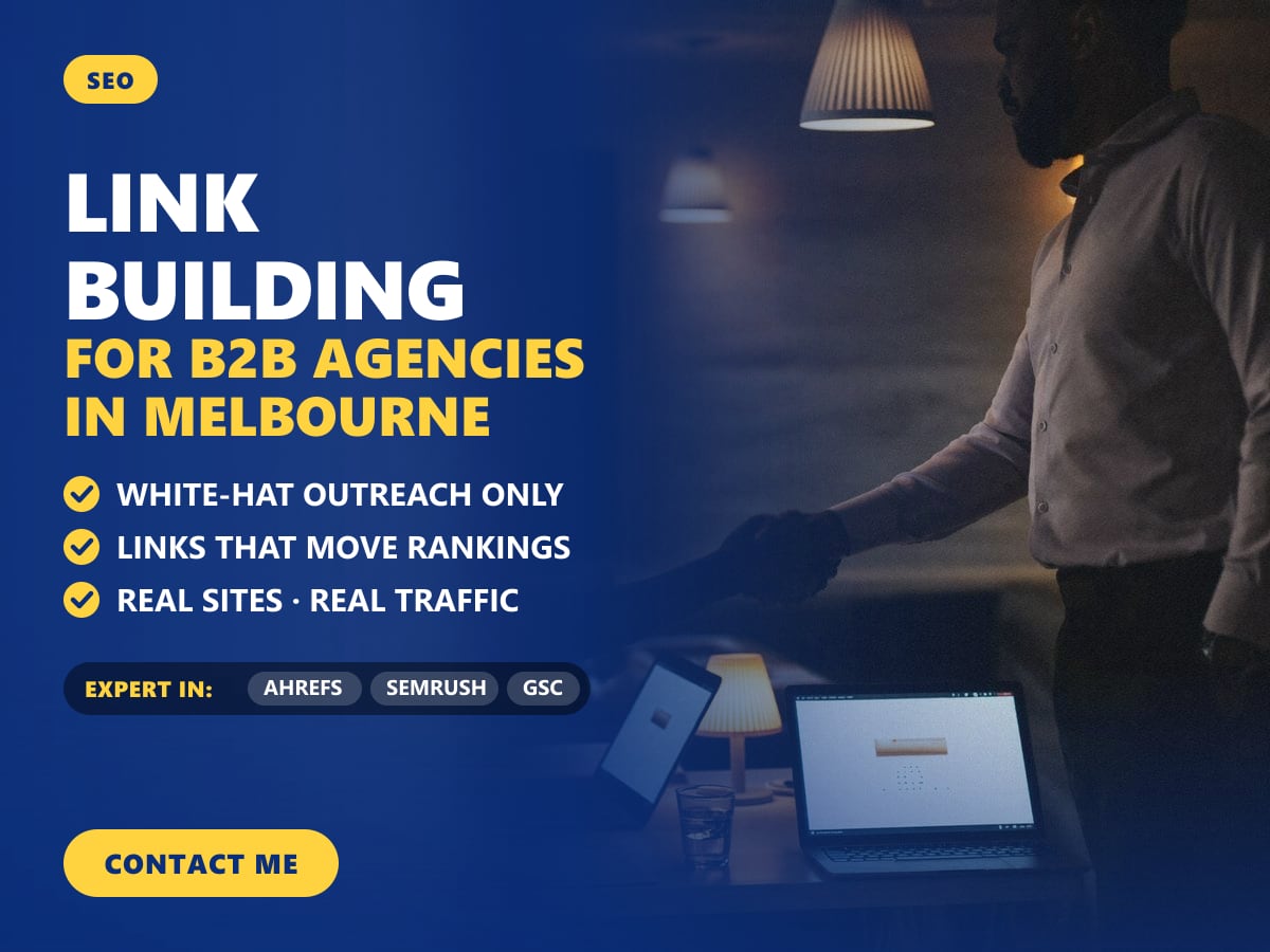 Link building for B2B agencies in Melbourne — image 1