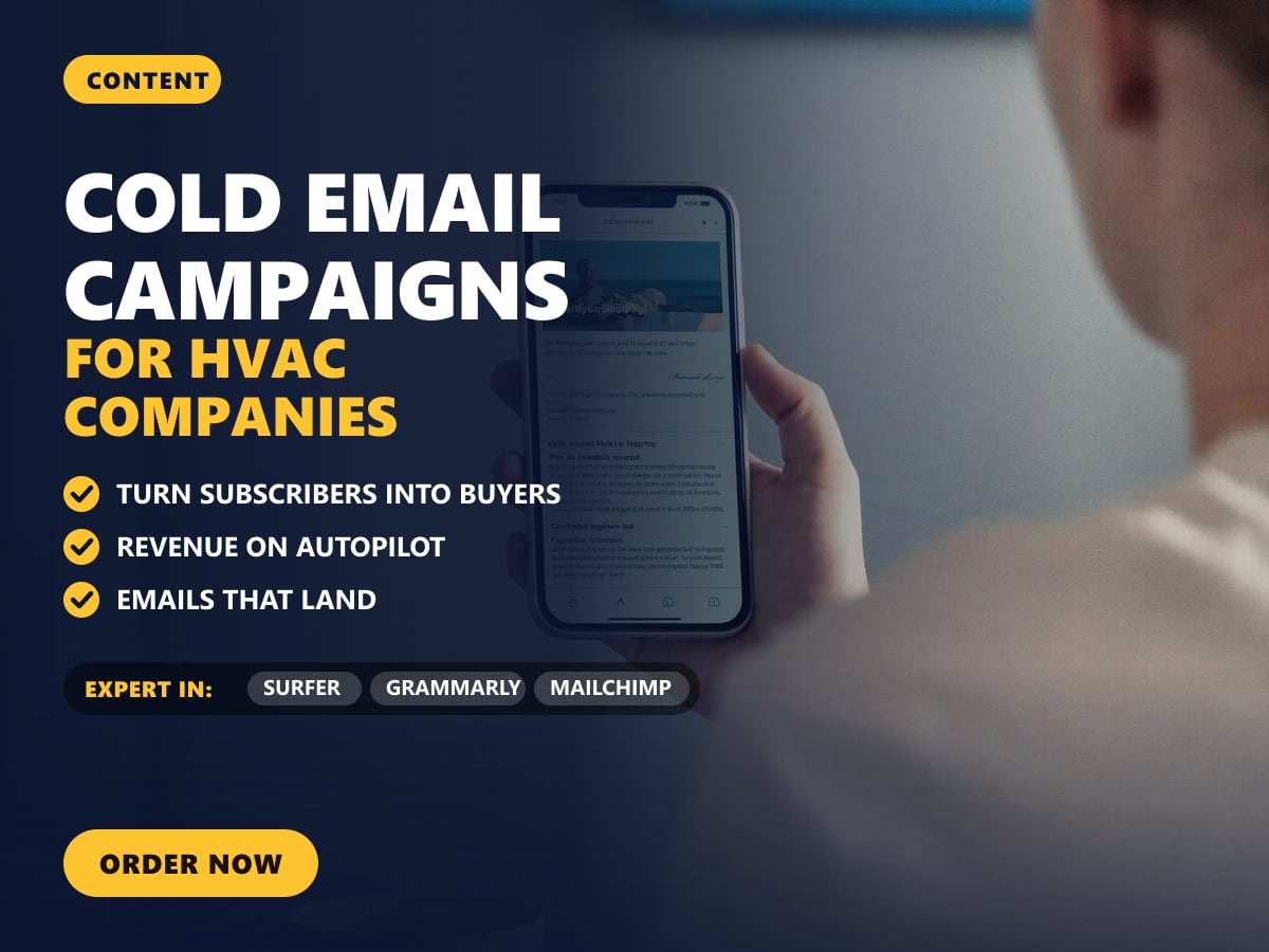 Cold email campaigns for HVAC companies — image 1