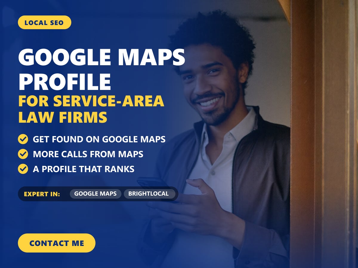 Google Maps profile for service-area law firms — image 1