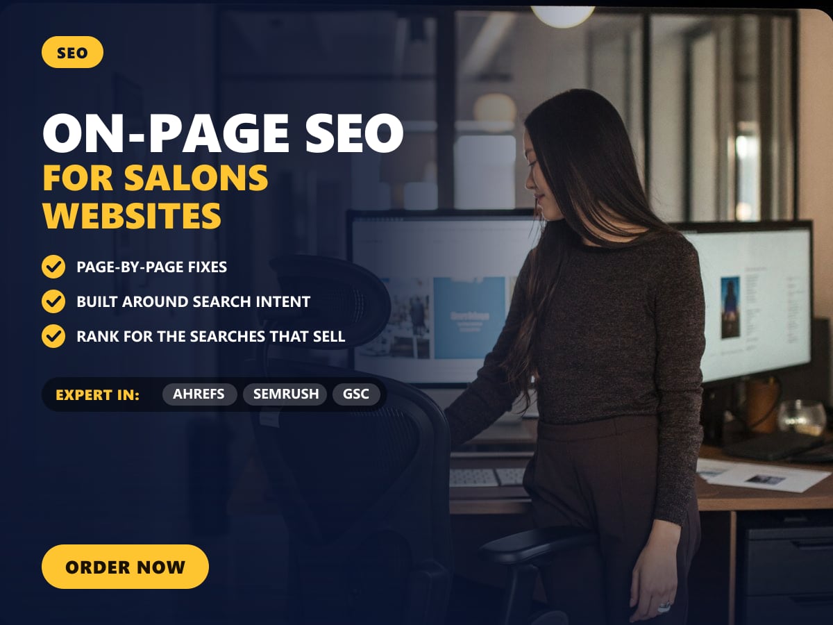 On-page SEO for salons websites — image 1