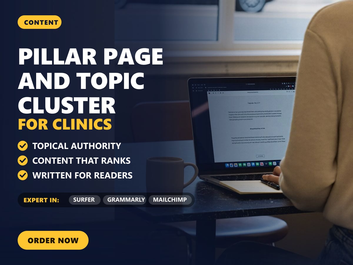 Pillar page and topic cluster for clinics — image 1