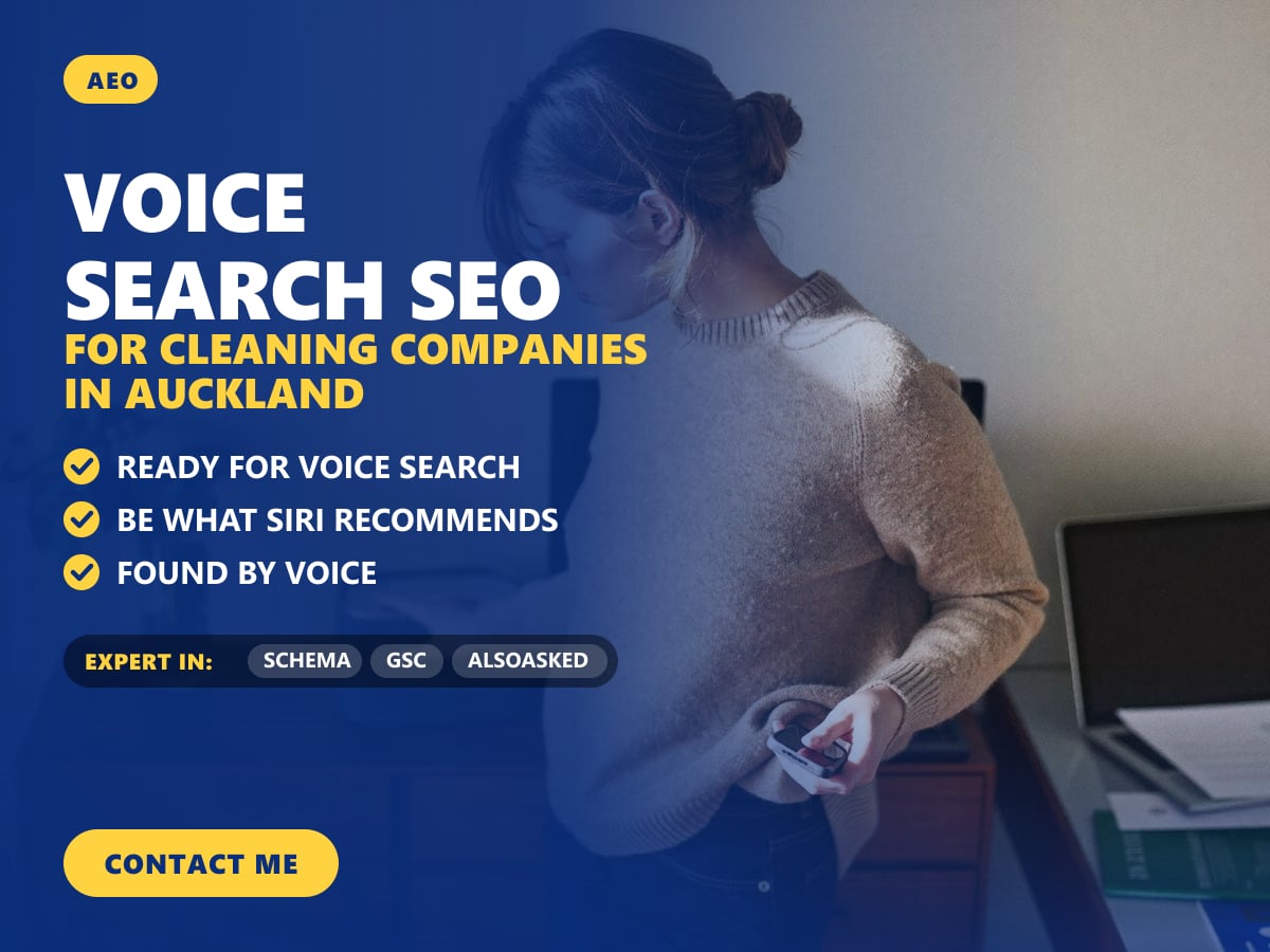 Voice search SEO for cleaning companies in Auckland — image 1