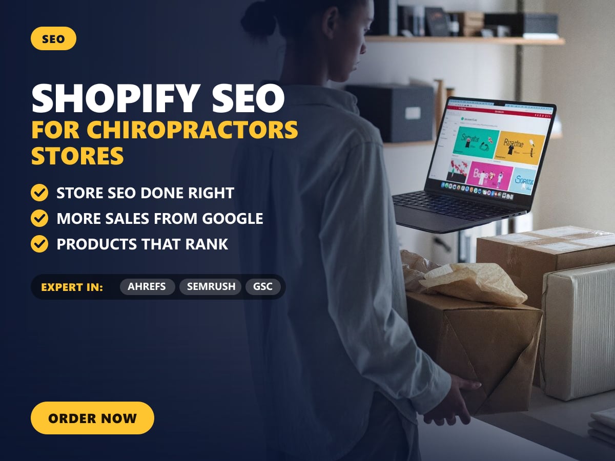 Shopify SEO for chiropractors stores — image 1