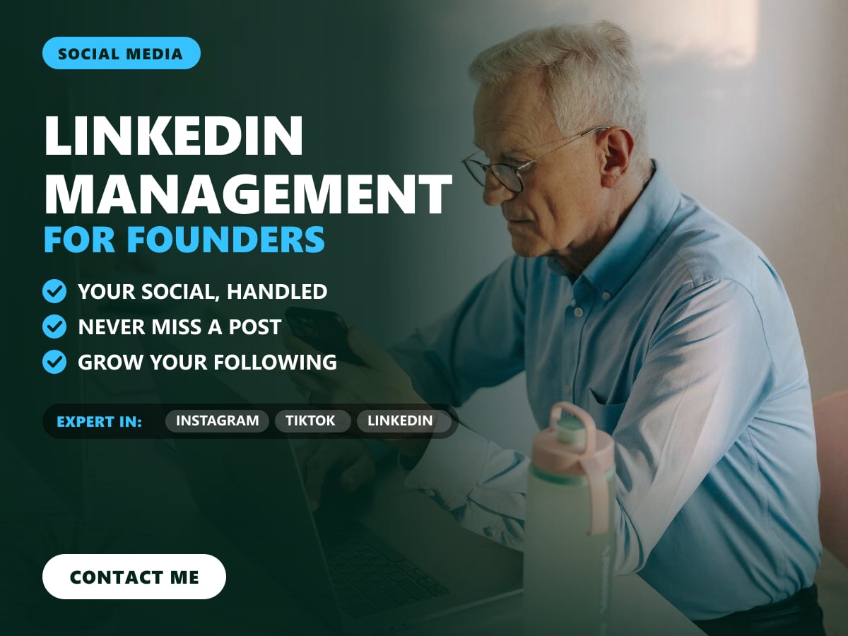 LinkedIn management for founders — image 1