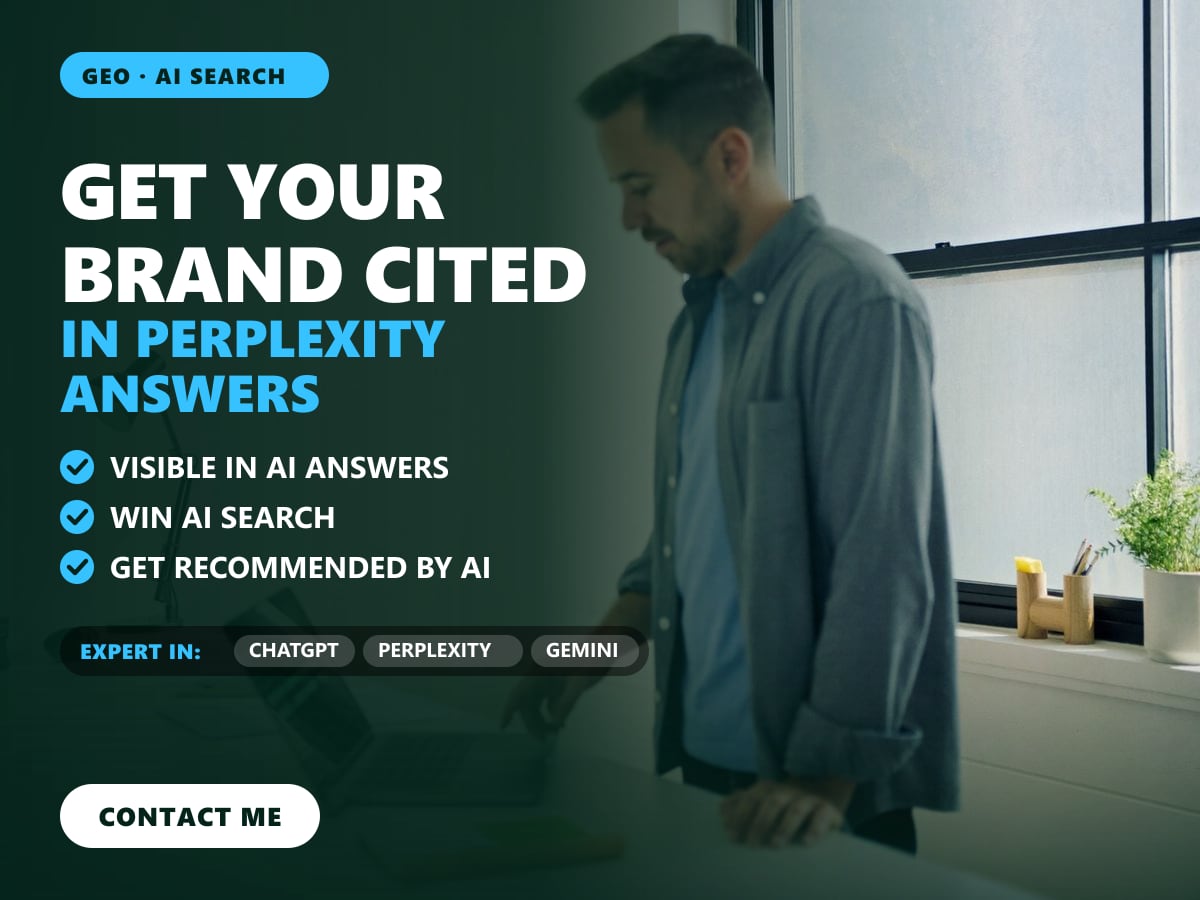 Get your brand cited in Perplexity answers — image 1