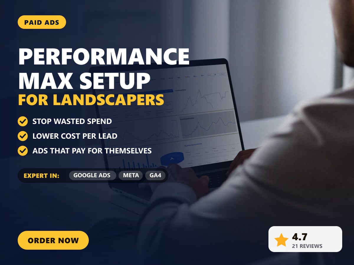 Performance Max setup for landscapers — image 1