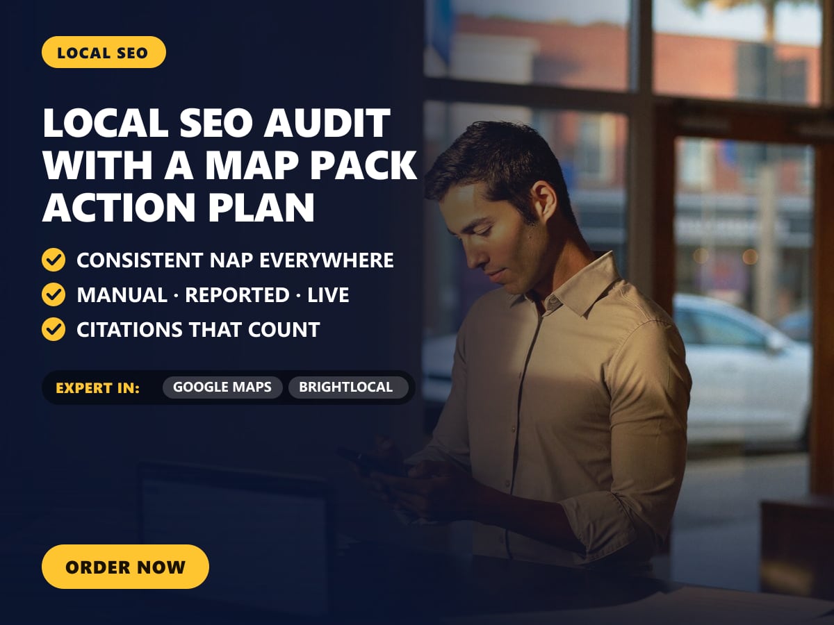 Local SEO audit with a map pack action plan — image 1