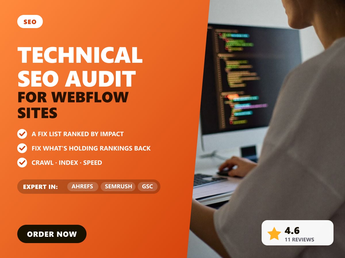 Technical SEO audit for Webflow sites — image 1