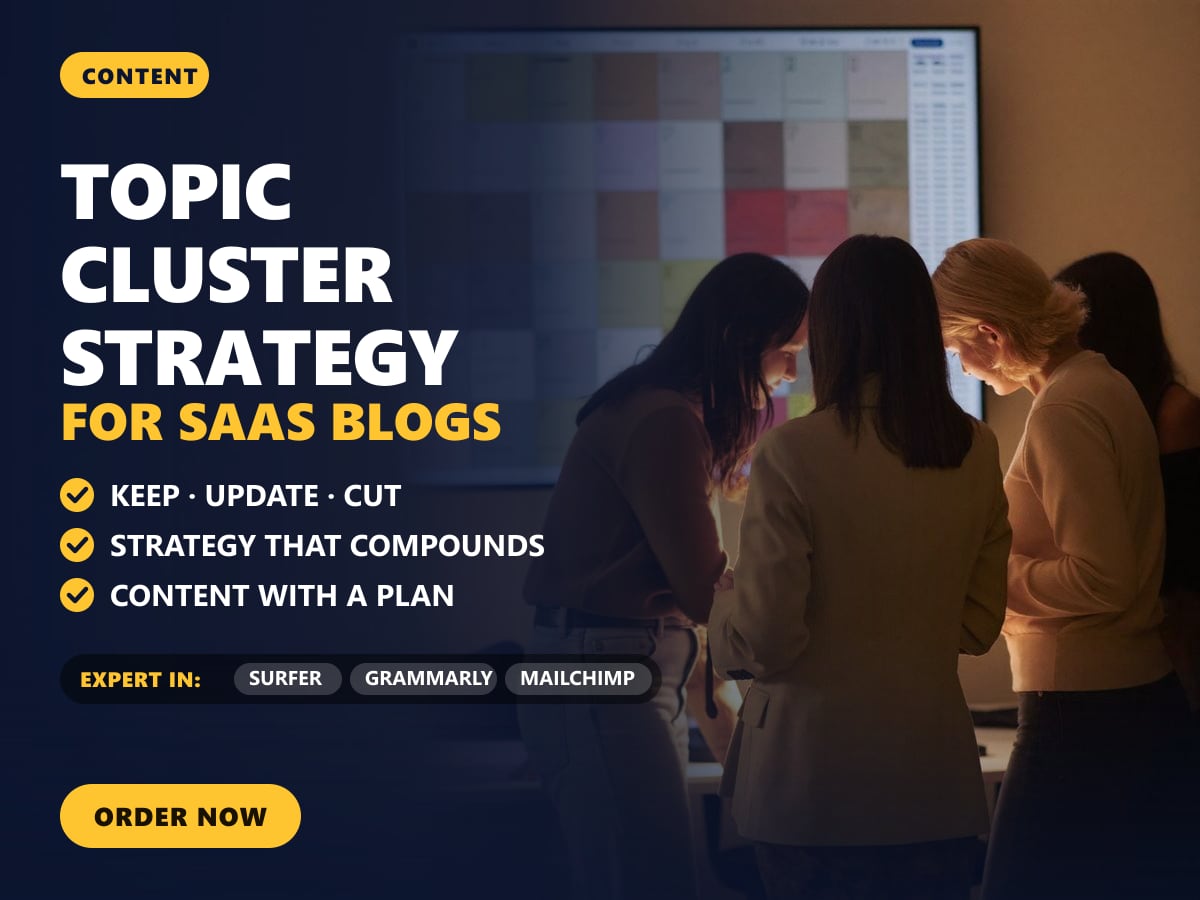 Topic cluster strategy for SaaS blogs — image 1